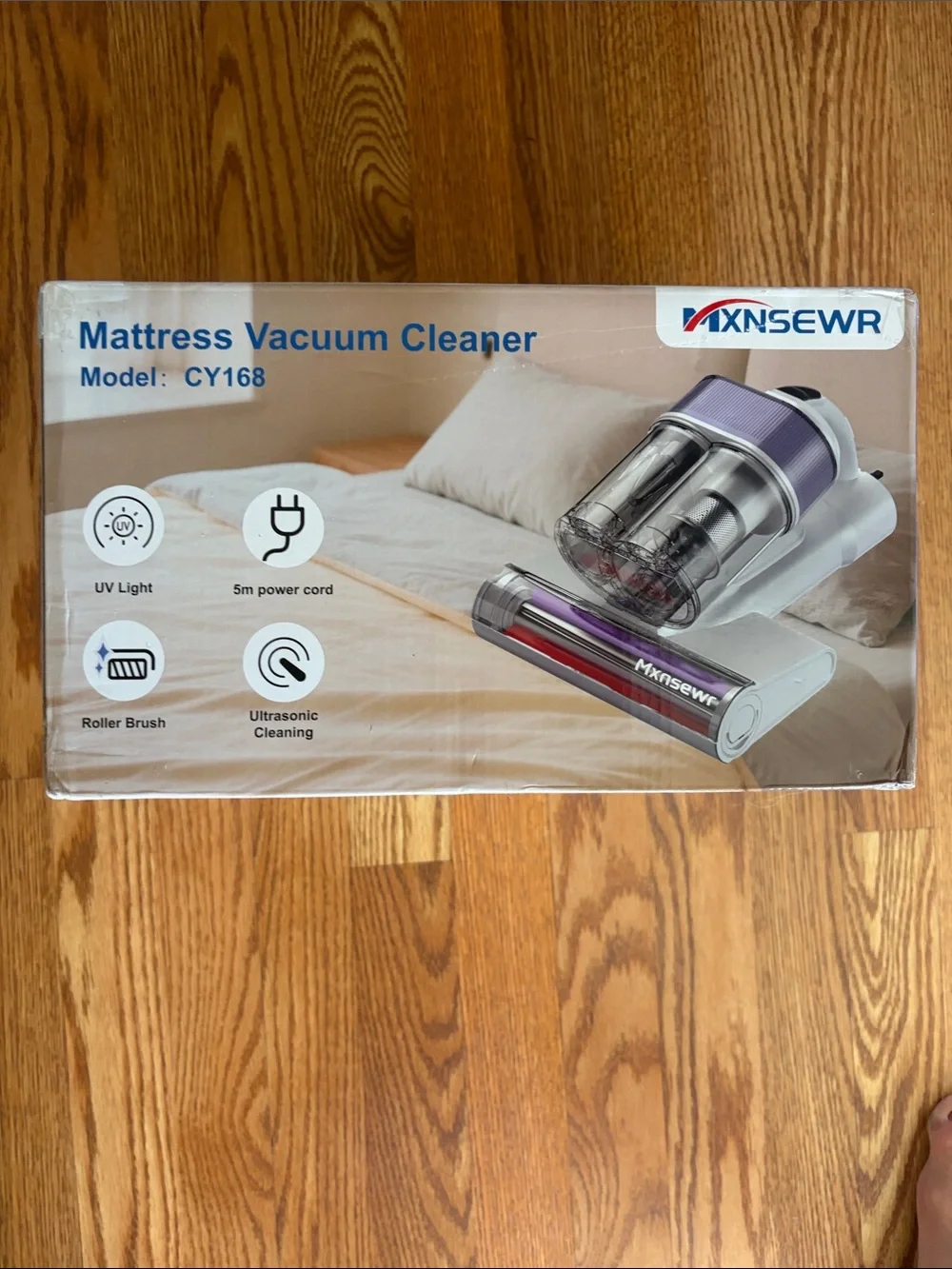 CY168 Mattress Vacuum Cleaner in Purple